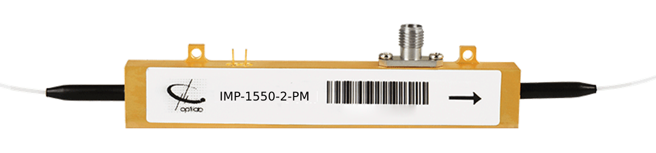 1550 nm, 2 GHz Intensity Modulator w/PM Output