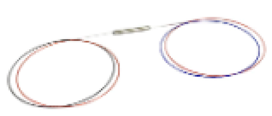 1x2 1550 nm 50/50 SM Mini Size Coupler