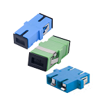 SC Fiber Optic Adaptor (Blue)